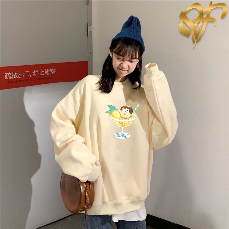 Sweater Chimmy Rilexs Aesthetic BT5 BT21 Pria &amp; Wanita | Dhea Fashion