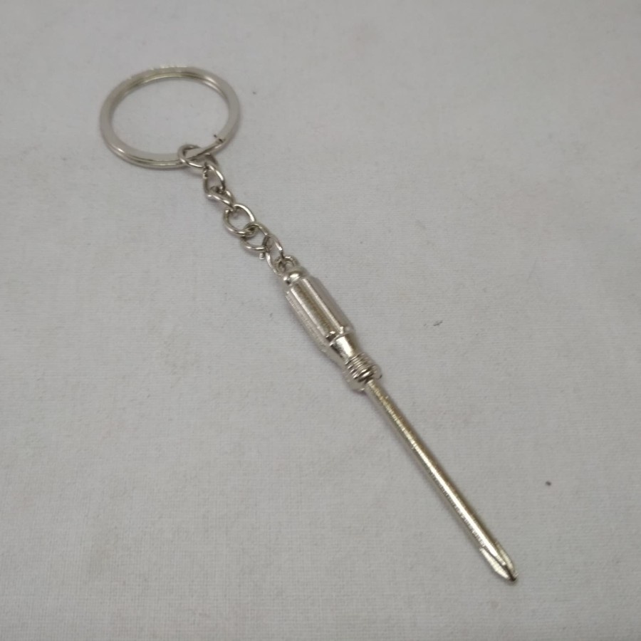 Key Chain Gantungan Kunci Ganci perkakas obeng plus +