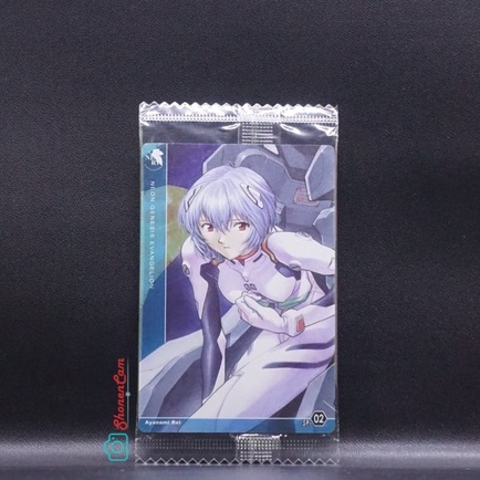 Kartu Bandai Wafer Evangelion : Rei Ayanami [02] (SP)