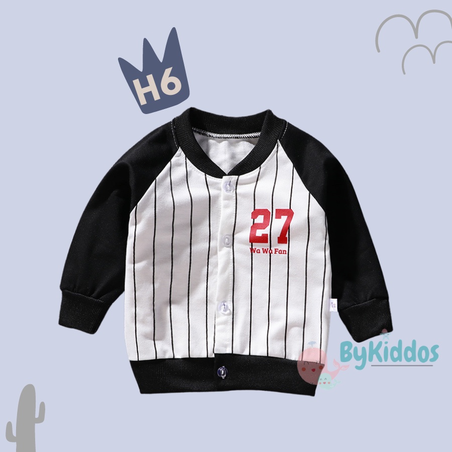 ByKiddos - Jaket Anak Laki Laki / Jaket Anak Perempuan / Jaket Unisex / Jaket Bayi / Hoodie anak Import