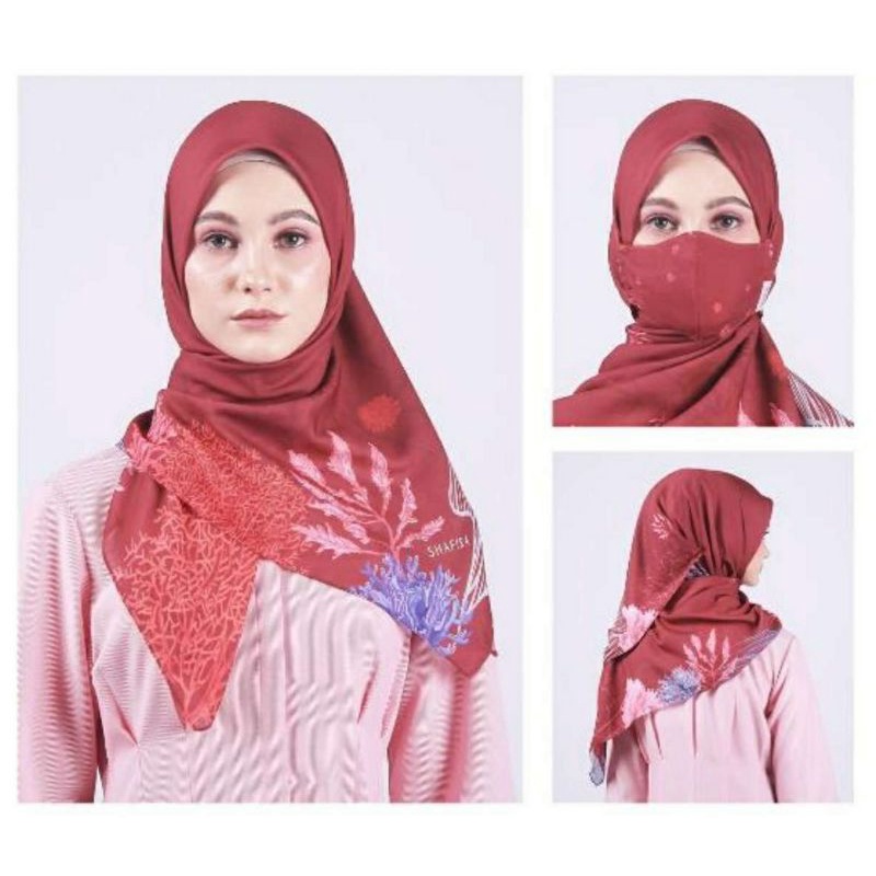 SHAFIRA PALMYRA MASCARF/SCARF/HIJAB/JILAB SEGI EMPAT