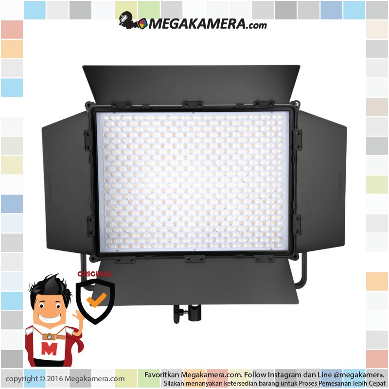 Nanlite MixPanel 60 RGBWW LED Panel Lighting - Lampu Video