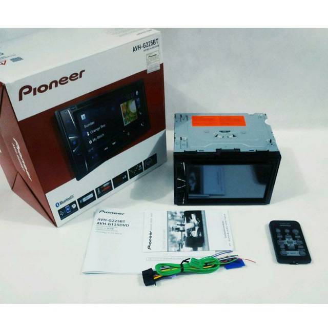 Pioneer AVH-G225BT Tape Mobil AVH G225 BT Double Din Head Unit Audio