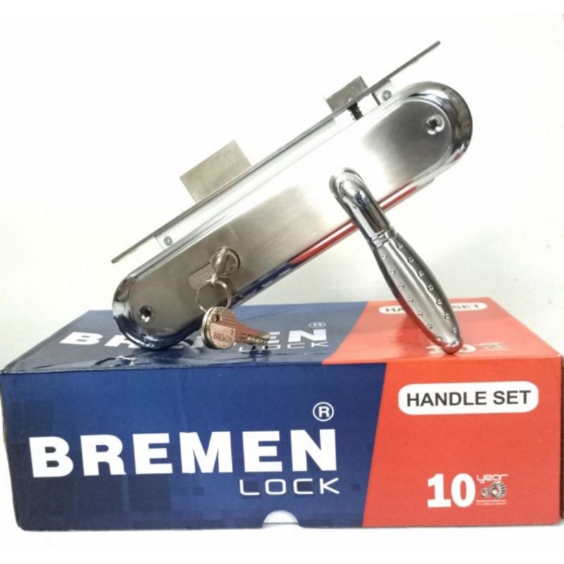 Kunci Pintu Bremen 40x85 SSS Komplit Set Mechanical Warranty 3Year