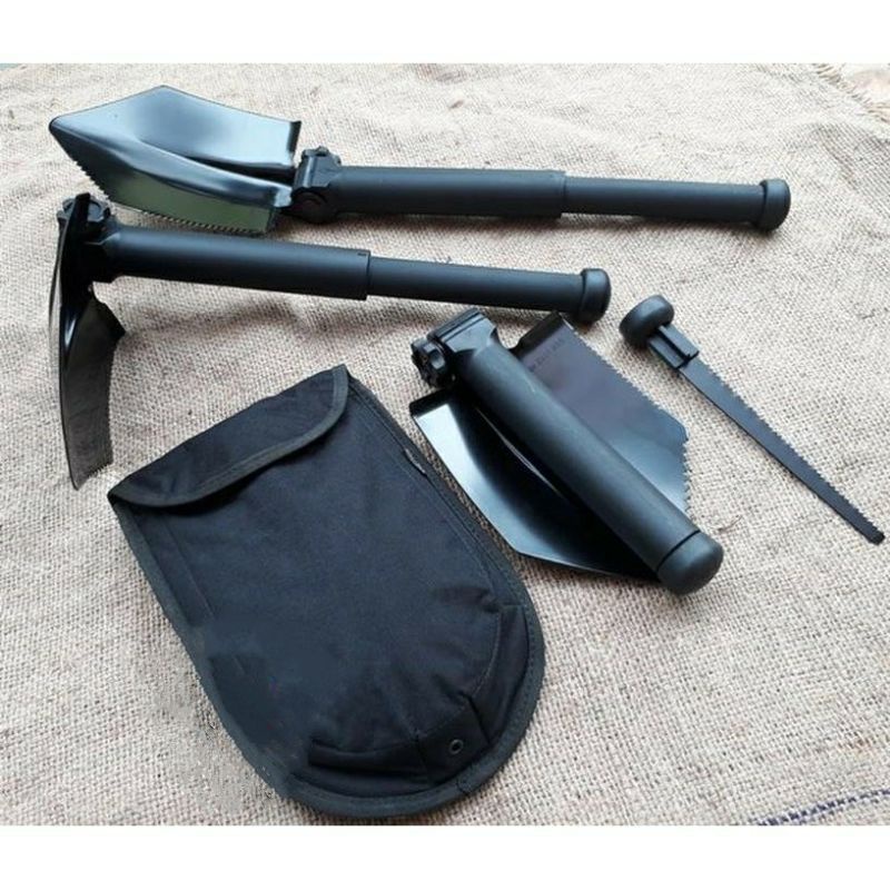 sekop lipat portabel jatah tni-pacul lipat multifungsi-sekop lipat multifungsi-cangkul lipat jatah t