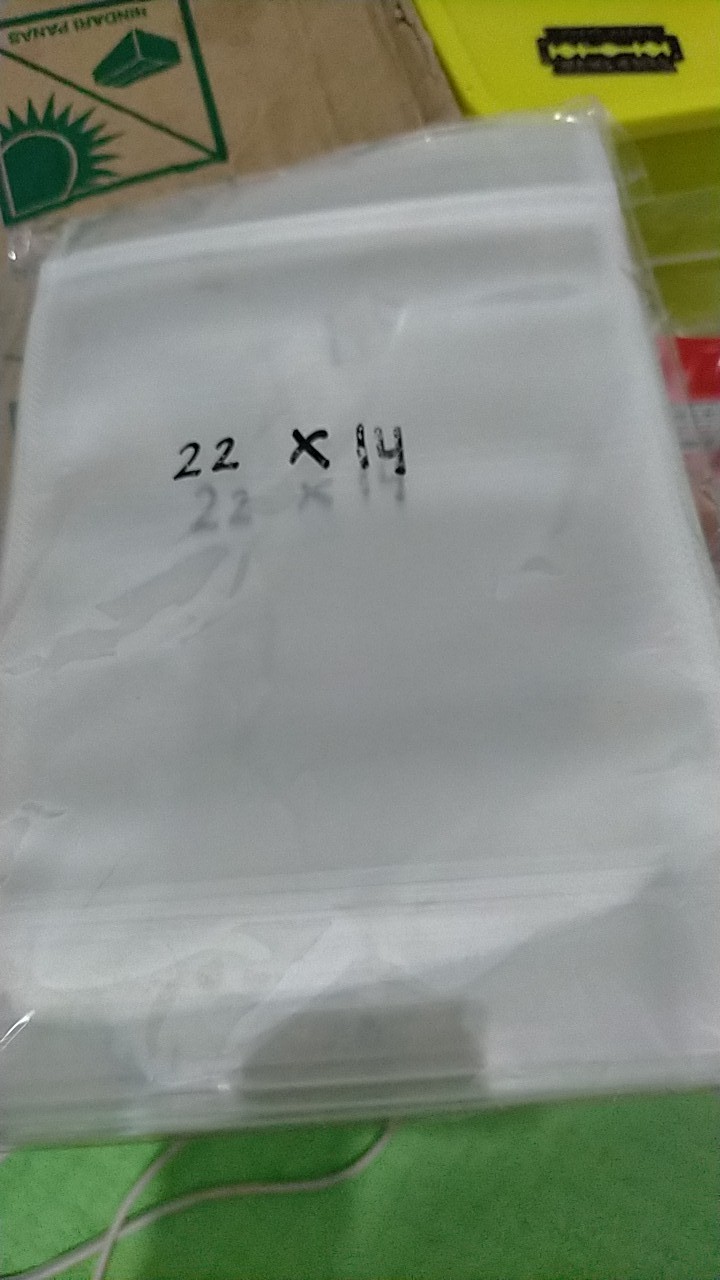 Plastik Kemasan Standing Pouch Transparan Zipper Double Seal [per 10pcs]