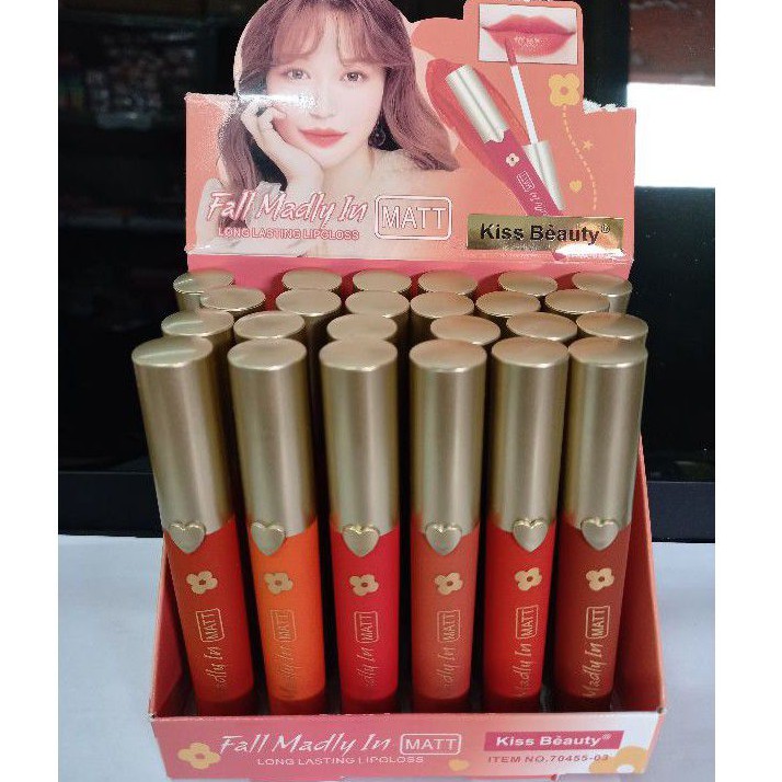 PERBOX LIP GLOSS KISS BEAUTY FALL MADLY | SWEET LIP GLOSS  70455-03| 70216-03