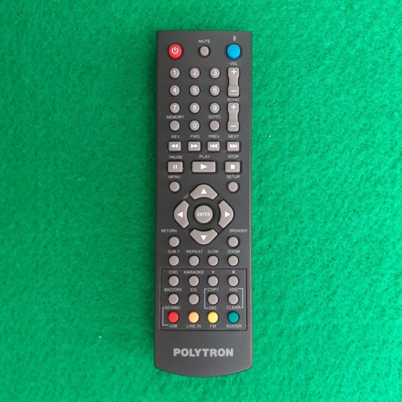 Remote DVD Player POLYTRON Bluetooth Original Asli .
