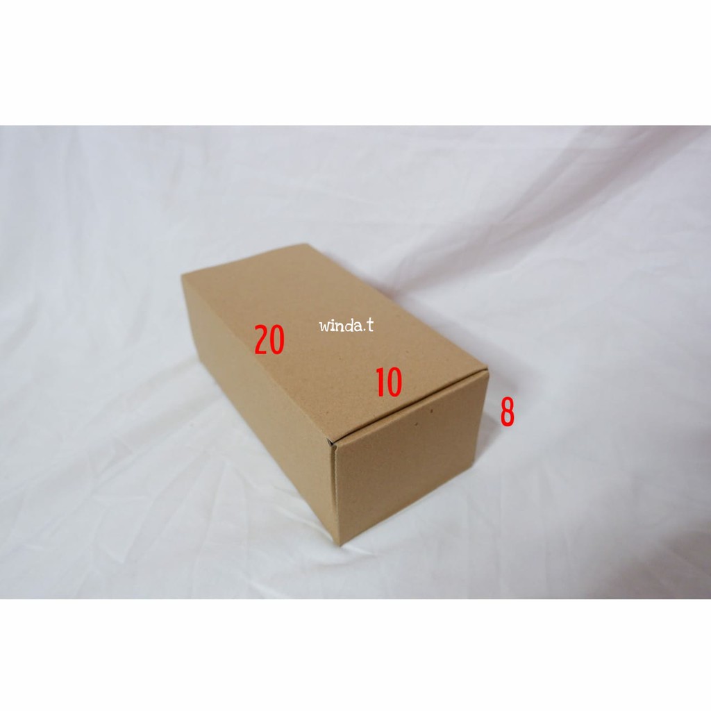 

KARDUS DIECUT 20X10X8 / DUS PACKING / DUS COKLAT / KARDUS BOX MURAH