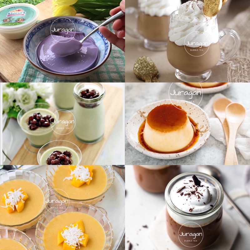 

Silky Pudding Premium Aneka Rasa / Bubuk SIlky Pudding