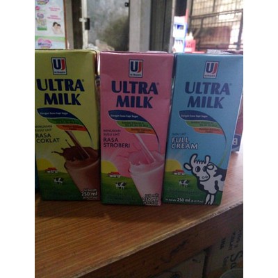 

Susu UHT Ultra Milk 250 ml Eceran 1 Pcs