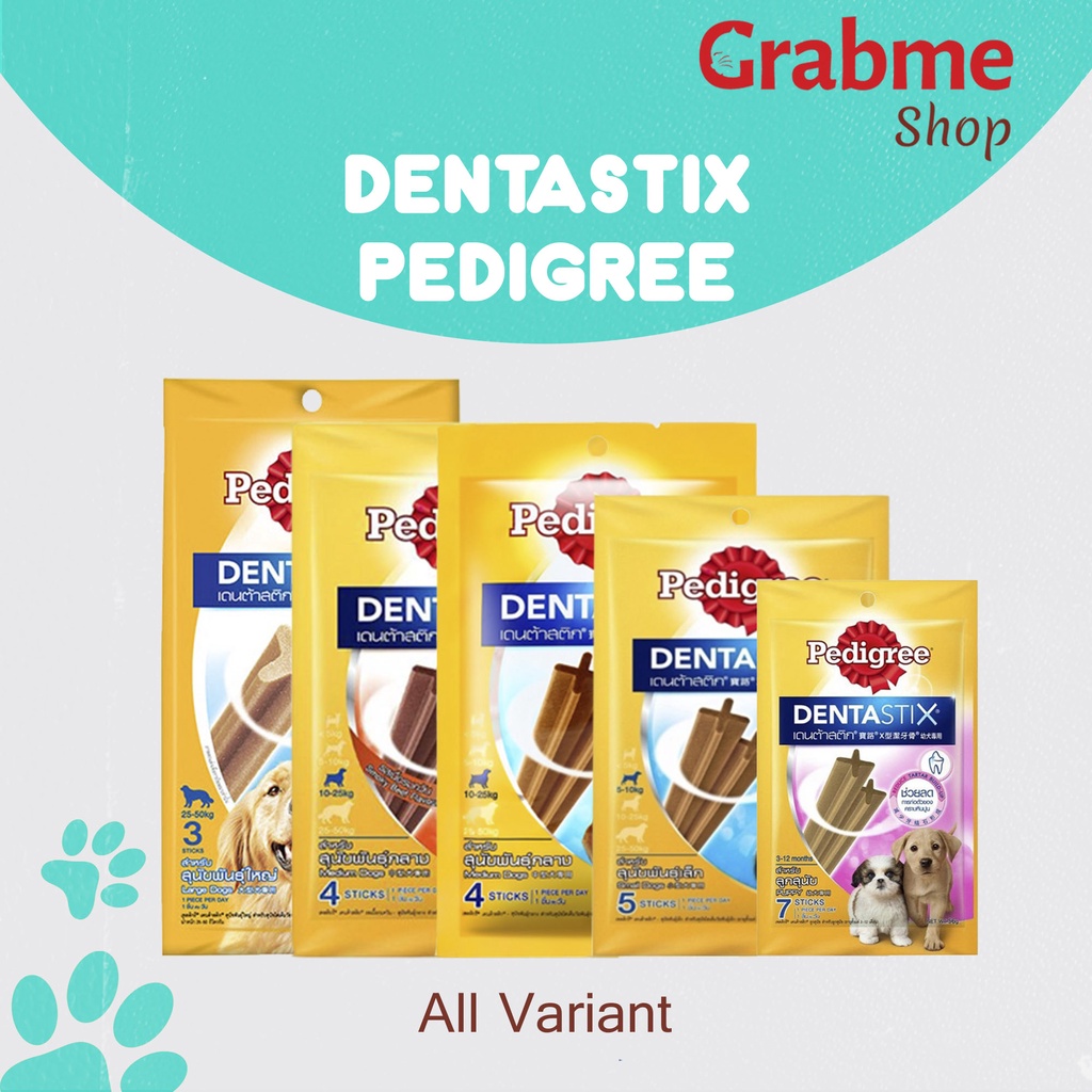 Makanan Anjing Pedigree Dentastix All Variant