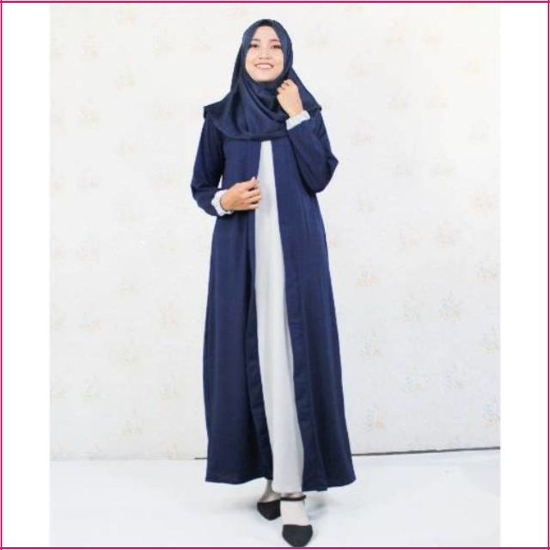 TERLARIS Sabilla dress / gamis sabilla bahan lemonskin