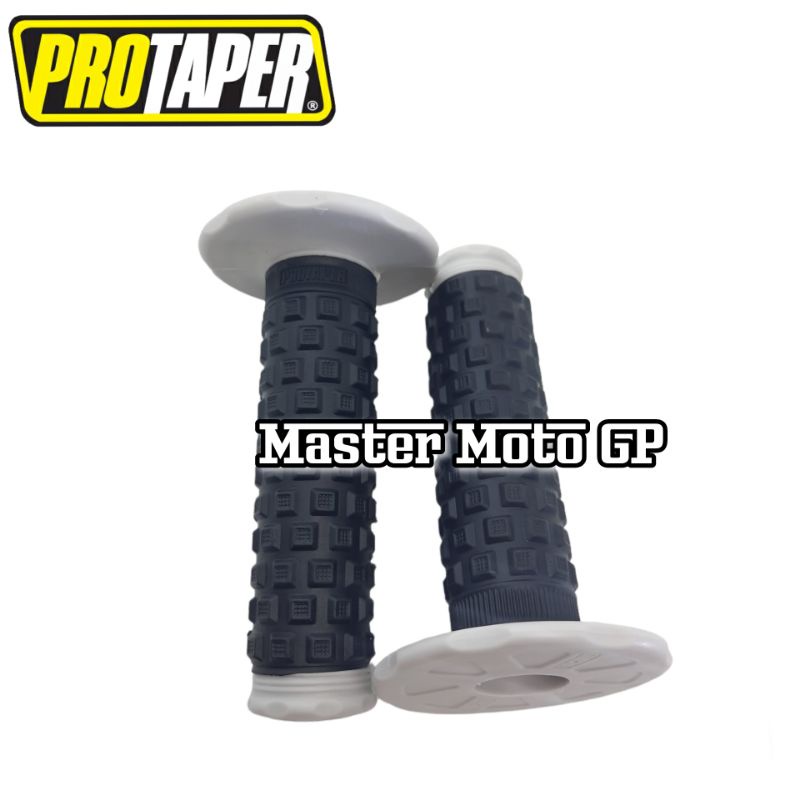 Grip protaper pillow grip bintik Protaper Aksesoris motor Off - Road modifikasi Grip Protaper 2warna cover handle gel Protaper Cover steering Nmax pcx klx CRF mio vario beat Rxking tiger cb scorpio xabre xride xeon