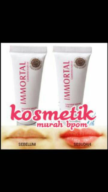 IMMORTAL ESSENTIAL INTENSE LIP/ PEMERAH BIBIR PEWARNA BIBIR ALAMI BPOM