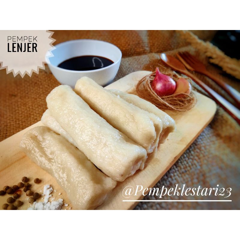 

PEMPEK LENJER JUMBO | ISI (1 PEMPEK LENJER JUMBO + CUKO PEMPEK)