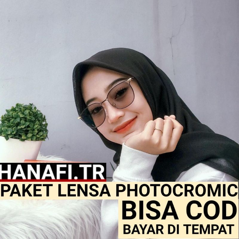 KACAMATA LENSA PHOTOCROMIC // 2065 //LENSA PHOTOCROMIC // KACAMATA WANITA // KACAMATA KEKINIAN