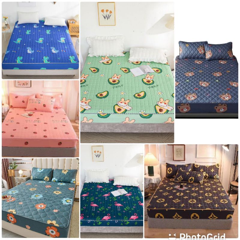 A1 SPREI OMPOL  WATER PROOF Alas Kasur SpreiI ANTI OMPOL Seprei ompol SPREI KASUR