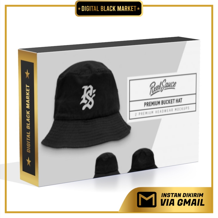 Premium Bucket Hat Mockups - Adobe Photoshop