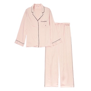 Victoria Secret Pajamas Set Baju Tidur Wanita Piyama Victoria S Secret Satin Shopee Indonesia