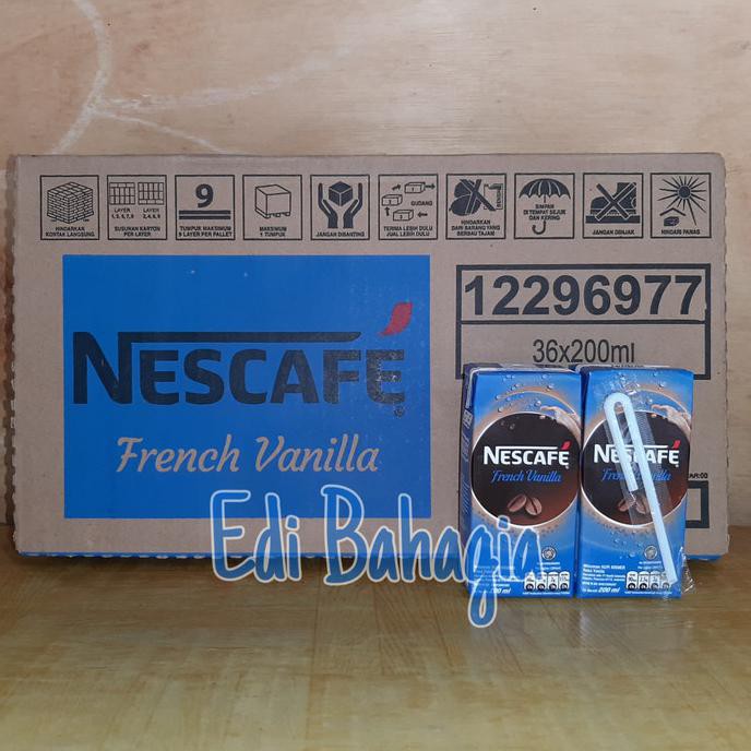 

Nescafe kotak - Vanilla - 200ml(satu dus)