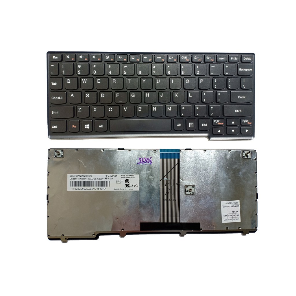 Keyboard Lenovo Ideapad S206 S110 S200 S100 S205 S10-3 Kabel Panjang