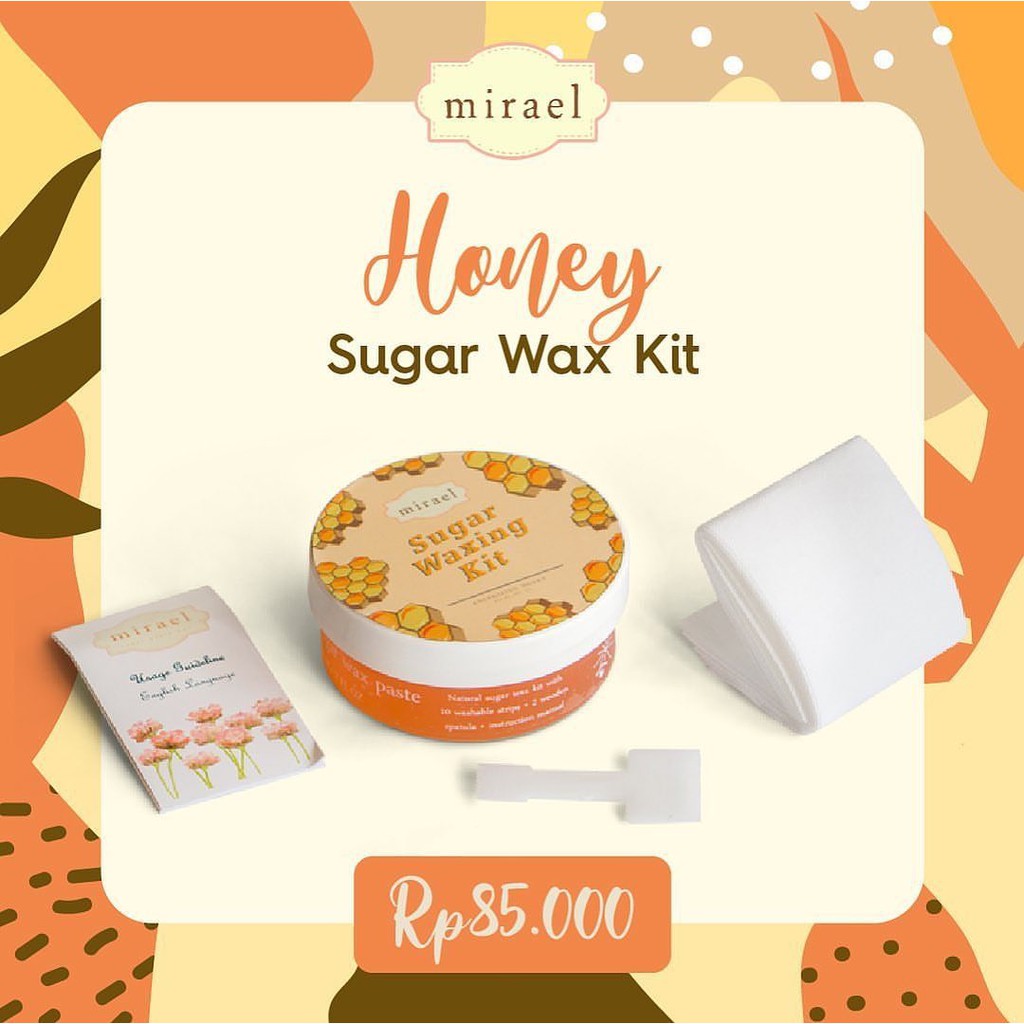 [FREE GIFT] Mirael Sugar Waxing Kit Original Wax Alami Sugarpot