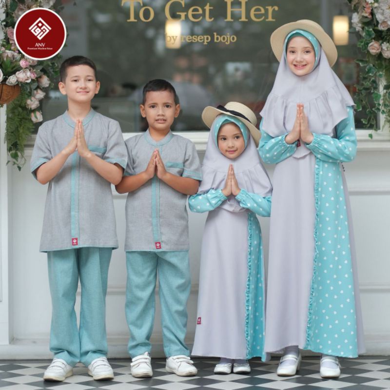 READY  COUPLE GAMIS YASMEEN & KOKO NIZAM BY ANV