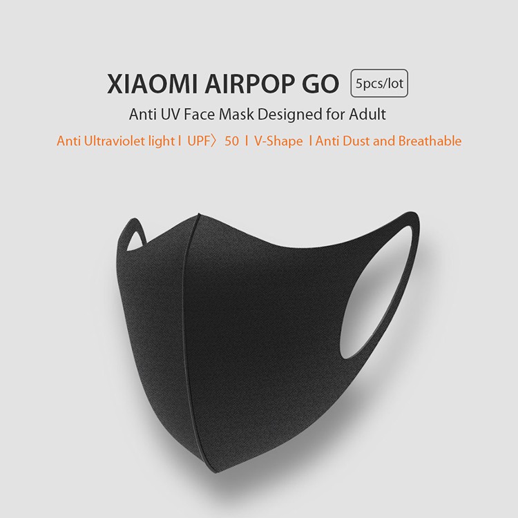 XIAOMI AIRPOP GO MASKER XIAOMI MASKER KAIN MASKER MOTOR MASKER SCUBA