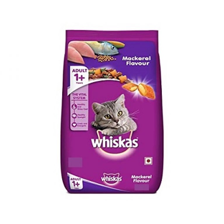 Makanan Kucing Whiskas Junior Mackerel kemasan 1.1kg