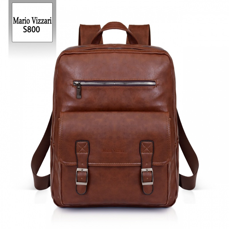 Tas Ransel Pria Kulit Mario Vizzari Bromine (S800) - Laptop