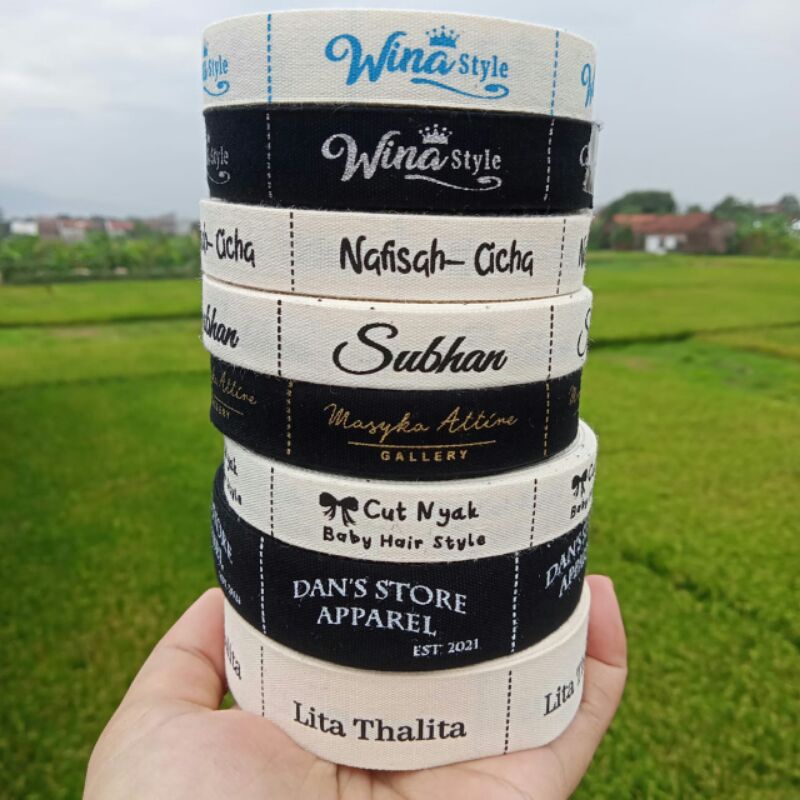 

(BISACOD) LABELBAJU/LABELHIJAB/MERKBAJU/MERKHIJAB/LABELMASKER