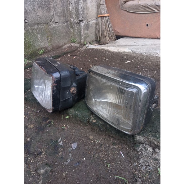 Headlamp lampu depan gl max set original bekas copotan batok set kaca reflektor gl max ori copotan