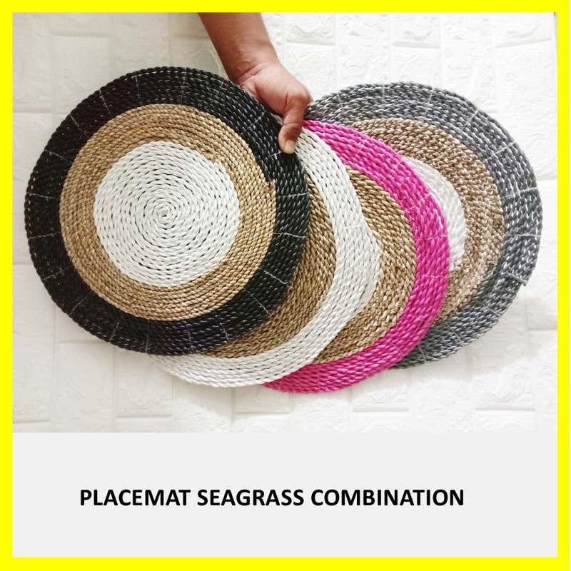 PLACEMATE SEAGRASS DONAT NATURAL