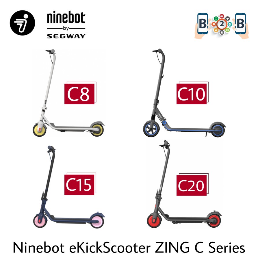 Ninebot Segway KickScooter ZING C8 / C10 / C15 / C20  Segway Electric Scooter