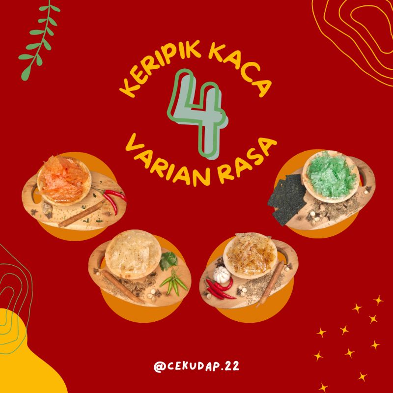 

keripik kaca 100 gr | kripca | keripik beling |