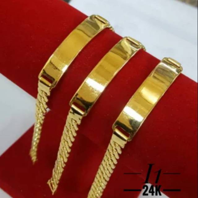 Xuping gelang lapis emas 24k 2540