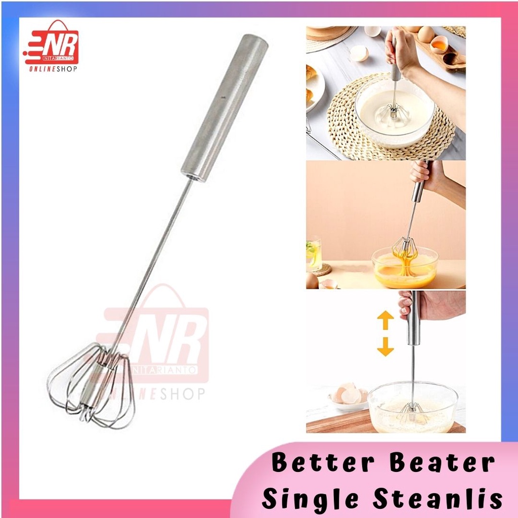 Better beater (single) , Pengocok Telur - Mixer manual