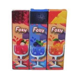 FOXY FRUIT PUNCH SALT 15ML LIQUID