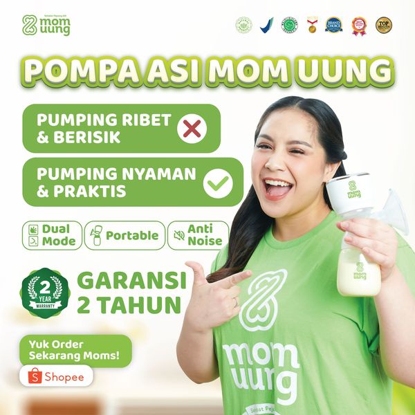 Pompa Asi Elektrik Portable Mom Uung Dual Mode