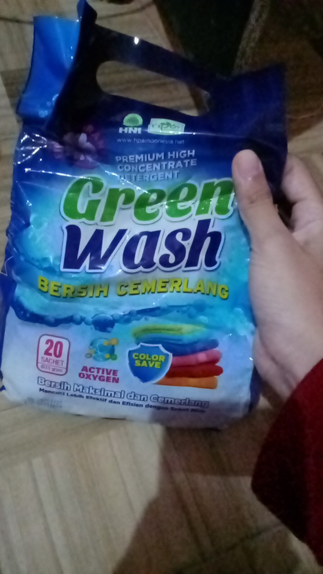 Green Wash Deterjen Hni Hpai