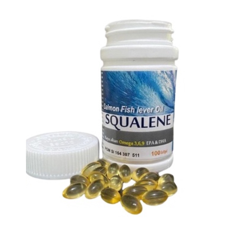 Salmon Fish Lever Oil mengandung Omega 3 SQUALENE