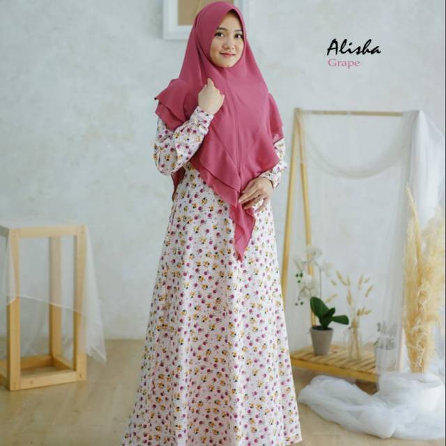 Set gamis Alisha by Akifa