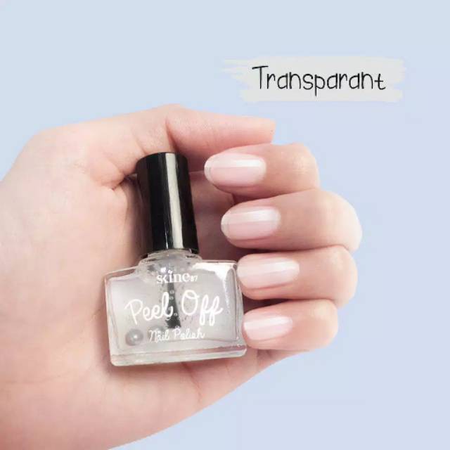TRANSPARENT ~ BPOM SKINE87 Original Kutek Bening Halal / Kutek Peel Off / Kutek Muslimah