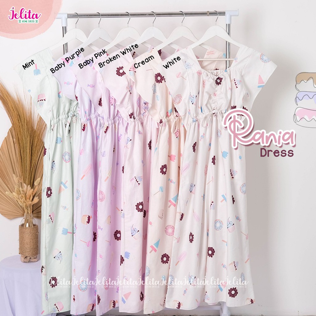 Daster Dewasa Rania | Rania HomeDress | Daster Pendek | Daster Katun | Jelita Homedress
