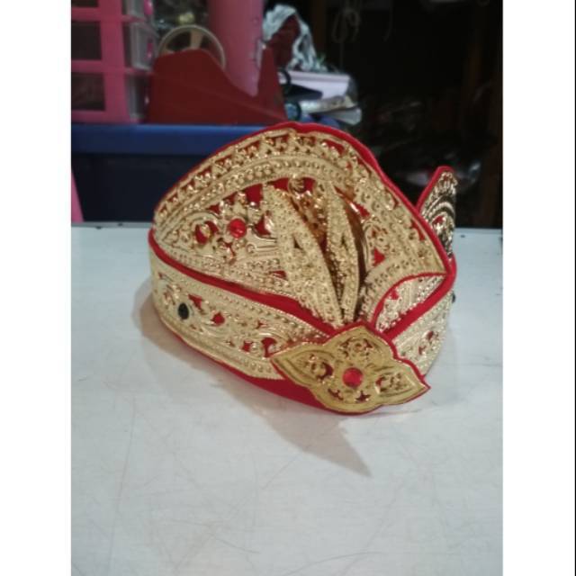 Udeng bali ikat kepala adat pengantin dewasa