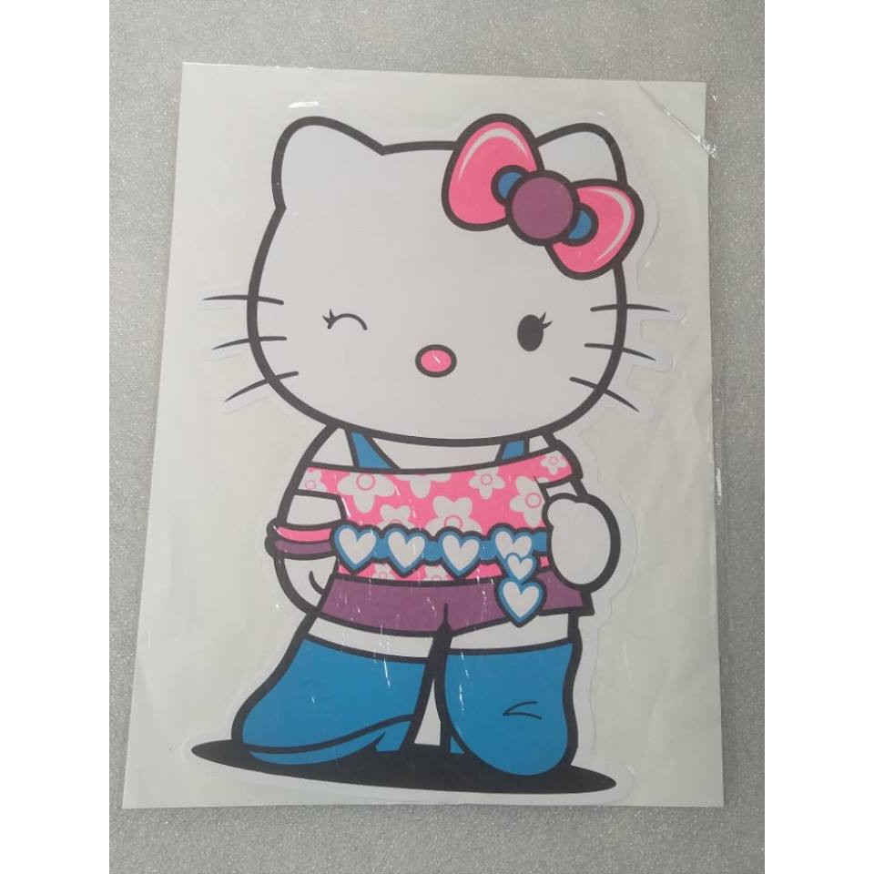 

STICKER 33x26cm HELLO KITTY CANTIKNYA BAJUKU