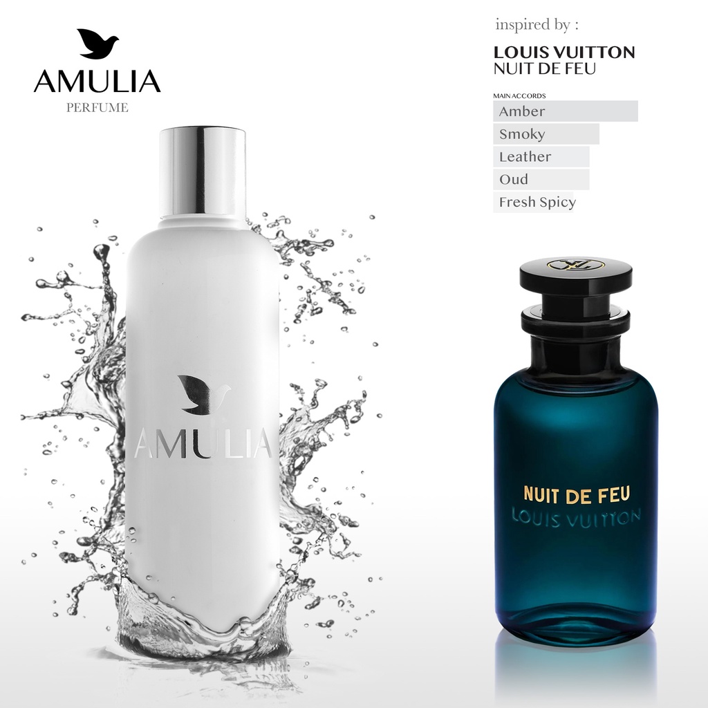 (AMULIA) Body Wash Inspirasi Nuit de Feu by LuiVui 250ml
