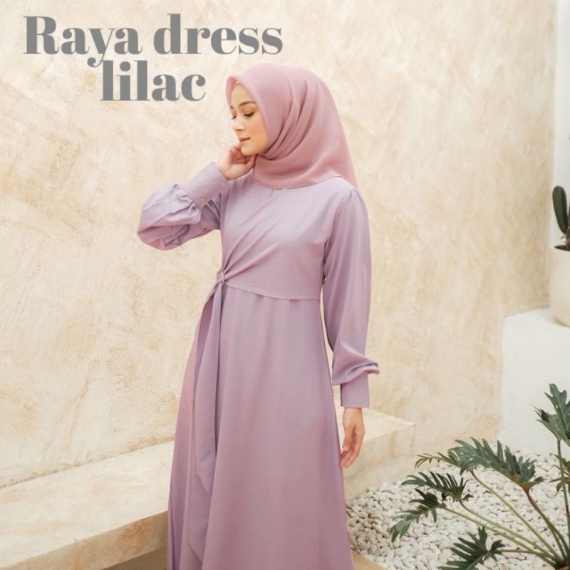 GAMIS RAYA DRESS LENGAN BALON MODERN