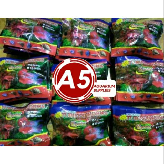 Makanan ikan cacing kering KYOTO TUBIFEX 5GR | Shopee Indonesia